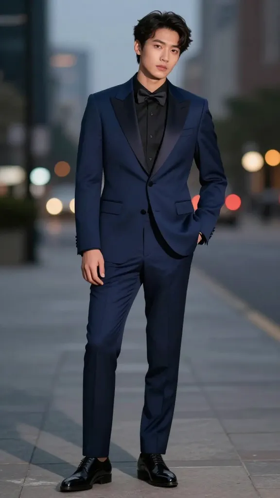 9 Men’s Wedding Attire Ideas That Turn Heads 5 Modern Tux With Non-Traditional Color Palette