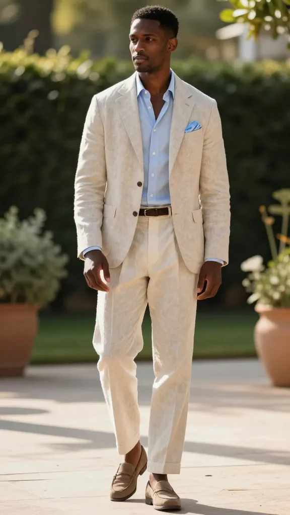 13 Wedding Attire Black Men: Sharp Guest Looks 11 Linen-Blend Scout: Light and Effortless For Outdoor Nuptials