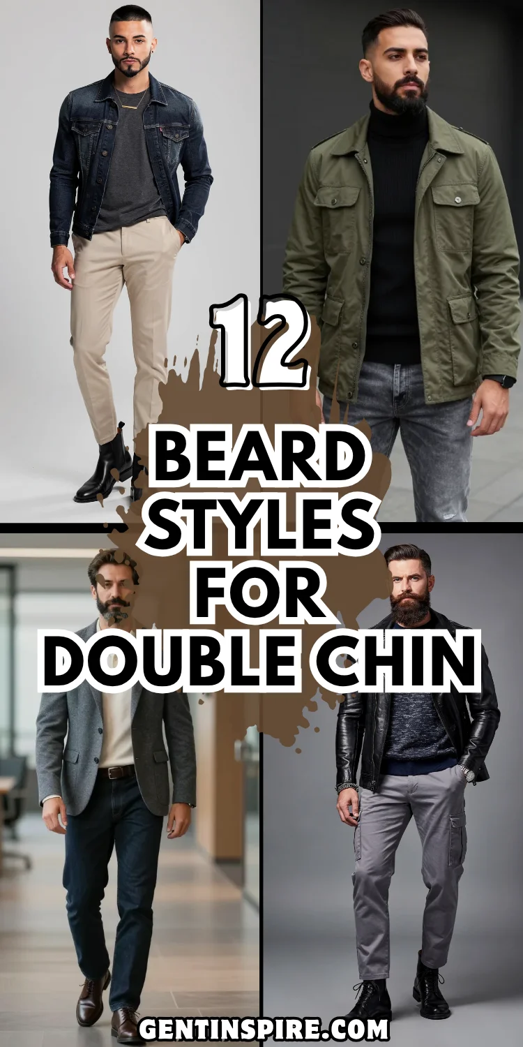 12 Beard Styles for Double Chin: Defining Your Profile Fast 2 Beard Styles for Double Chin
