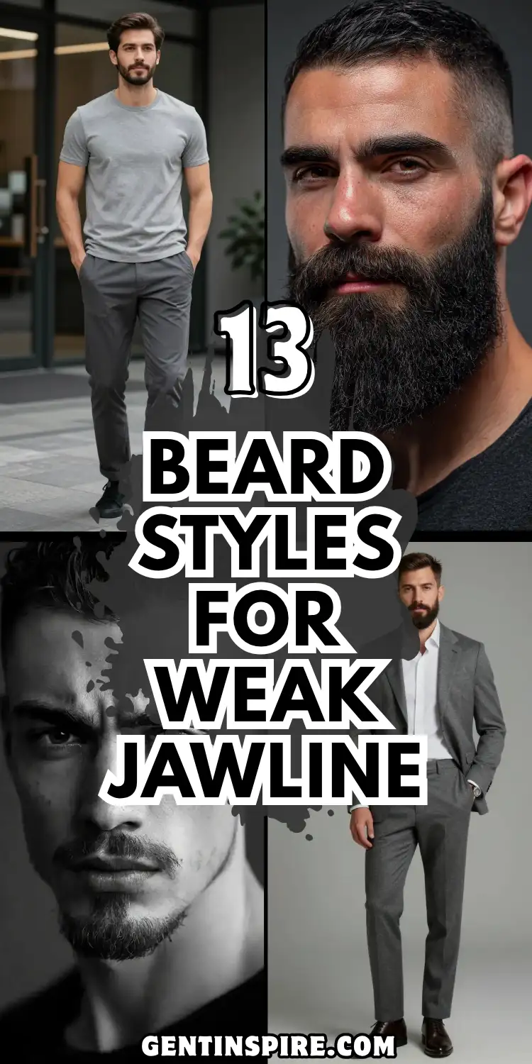 13 Beard Styles for Weak Jawline That Actually Work 2 Beard Styles for Weak Jawline