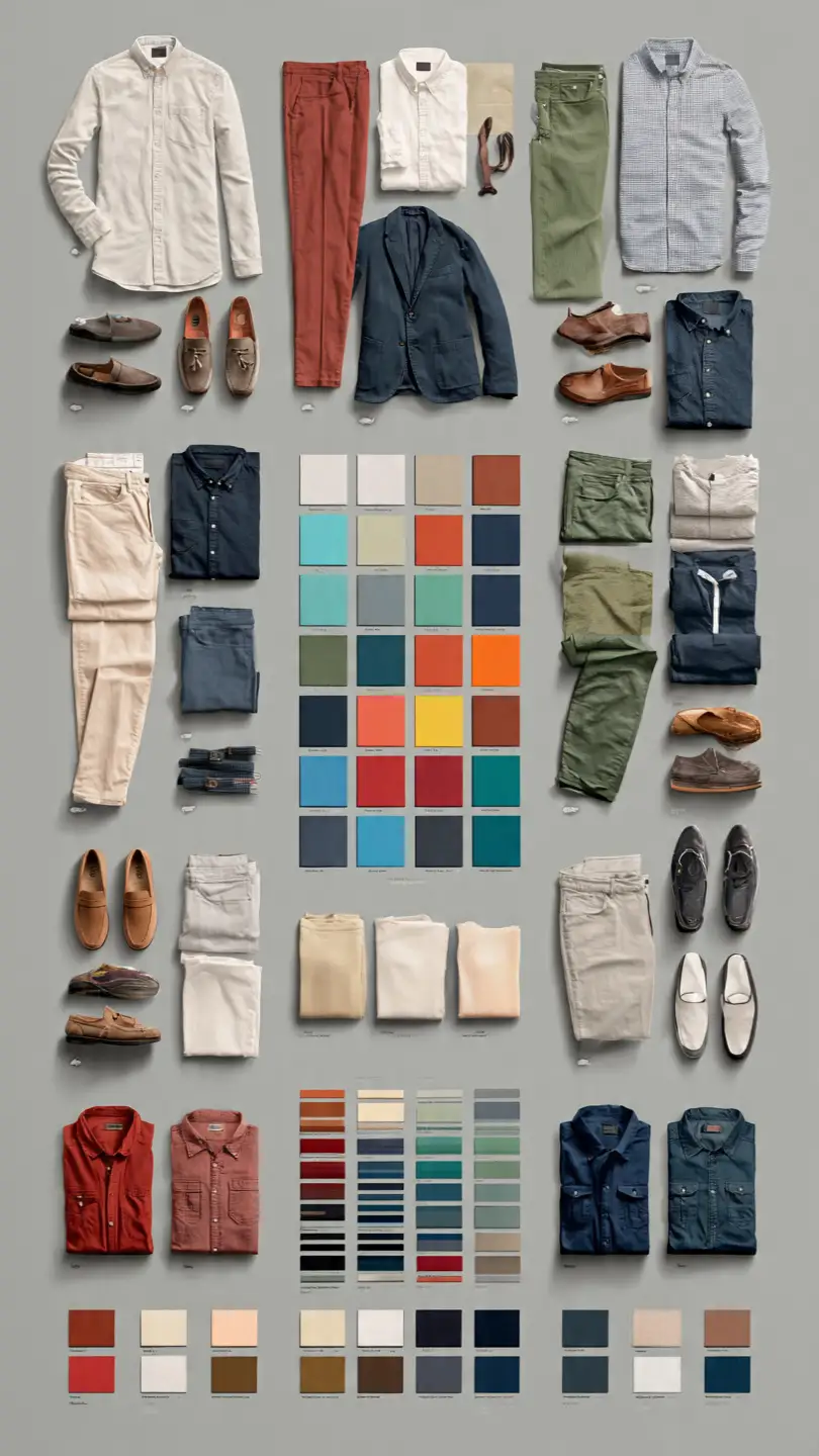 Men's Outfit Color Combination: The Ultimate Guide and Tool 3 Best Mens Outfit Color Combinations