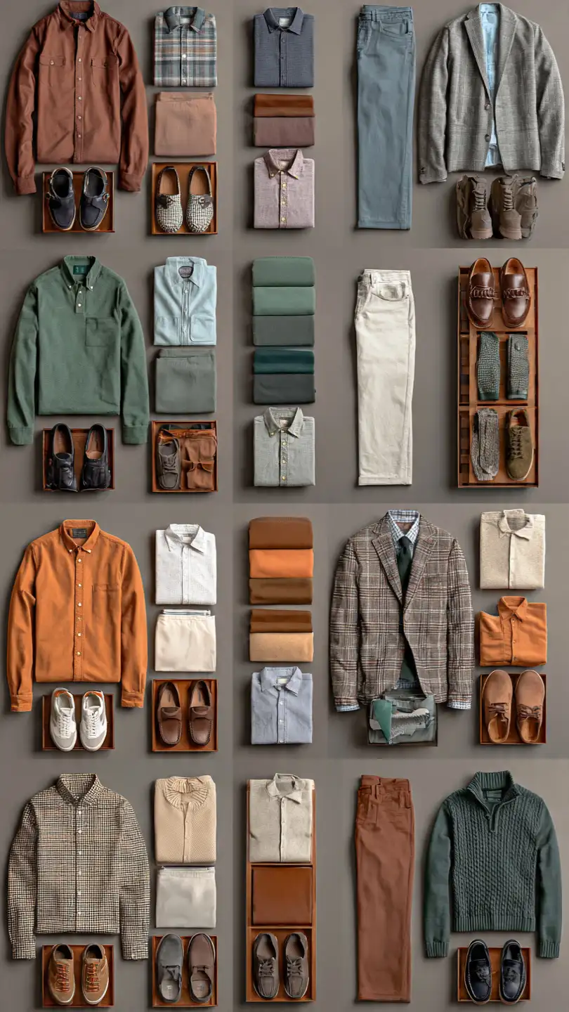 Men's Outfit Color Combination: The Ultimate Guide and Tool 6 Color Combinations for Casual Wear
