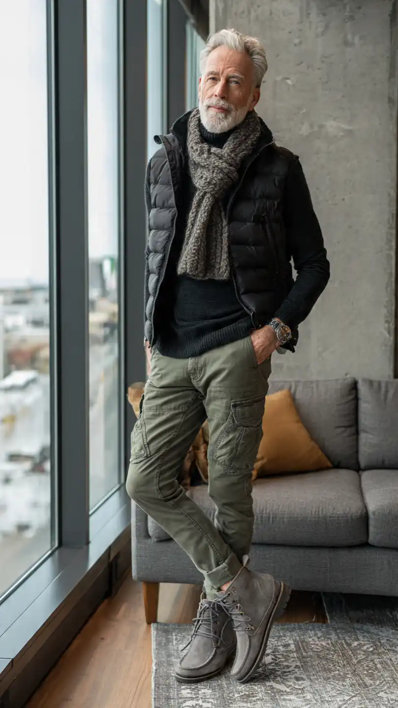 Men 60th Birthday Ideas: Dapper Milestone Magic 13 Cozy Layered Travel-Ready Ensemble