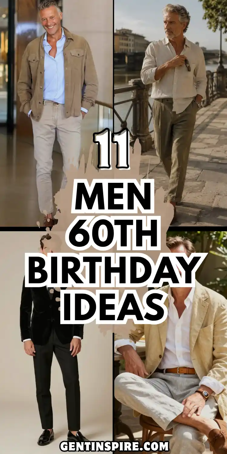 Men 60th Birthday Ideas: Dapper Milestone Magic 2 Men 60th Birthday Ideas