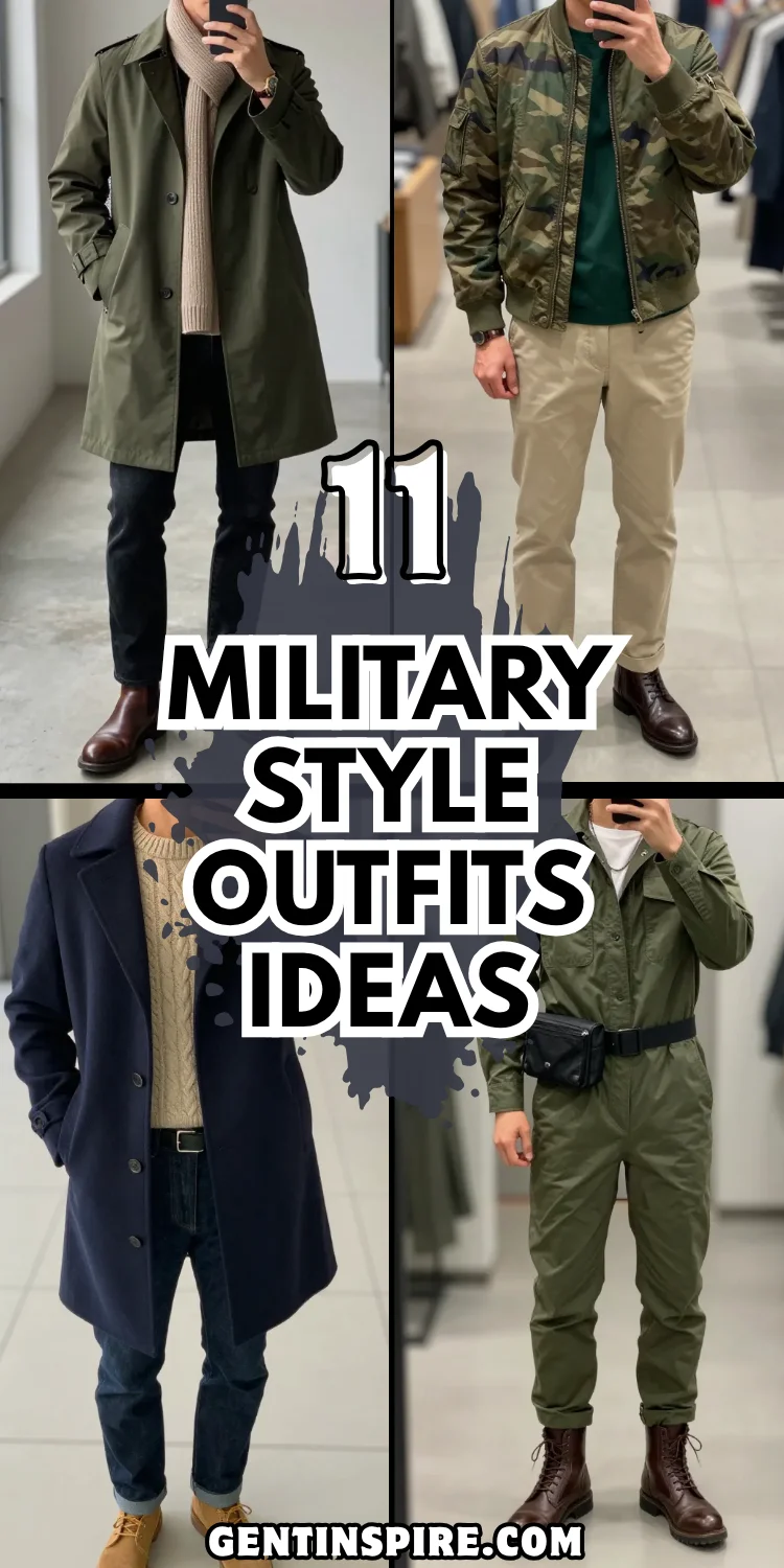 Military Style Outfits: 11 Bold Looks to Elevate Your Wardrobe 2 Military Style Outfits