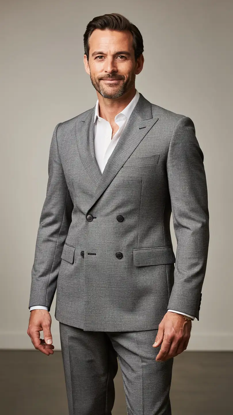 11 Men 40th Birthday Ideas: Style Wins Await 14 Timeless Tailoring Double-Breasted Dinner Suit That Feels Like You Aging Like Fine Wine