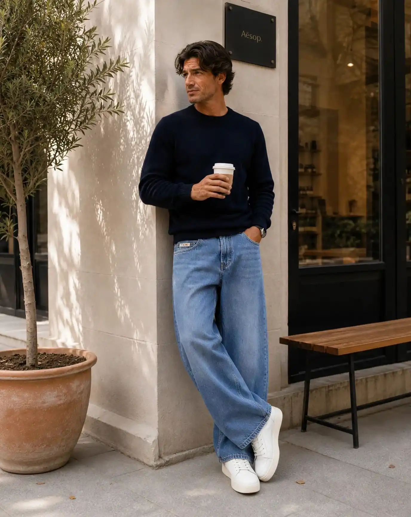 23 Light Blue Jeans Outfit Men Over 40 Actually Look Good In 3 mums.stitch.