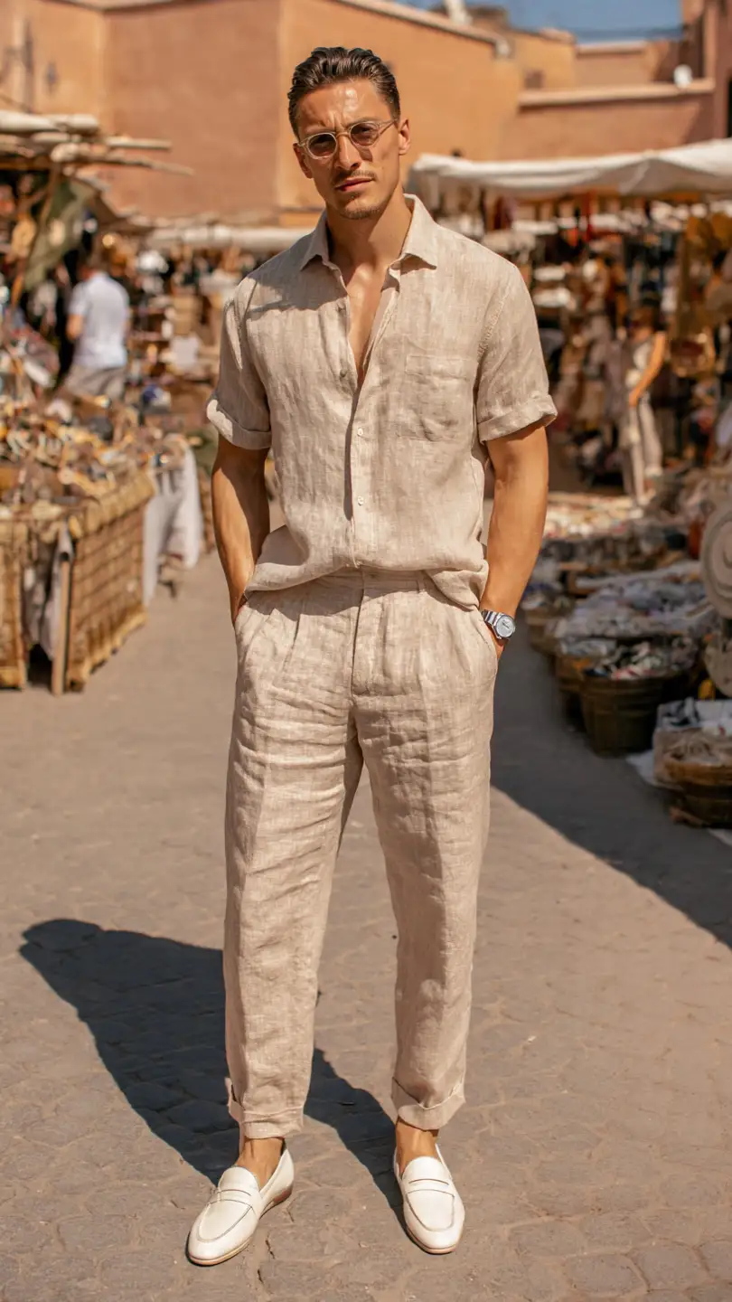 Men Summer Fashion: 8 Ideas for a Cool, Stylish Season 3 Linen Set — The Effortless Move Everyones Sleeping On 1