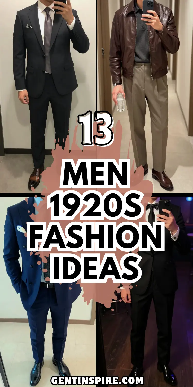 13 Men 1920s Fashion: Daring Dapper Guide 2 Men 1920s Fashion