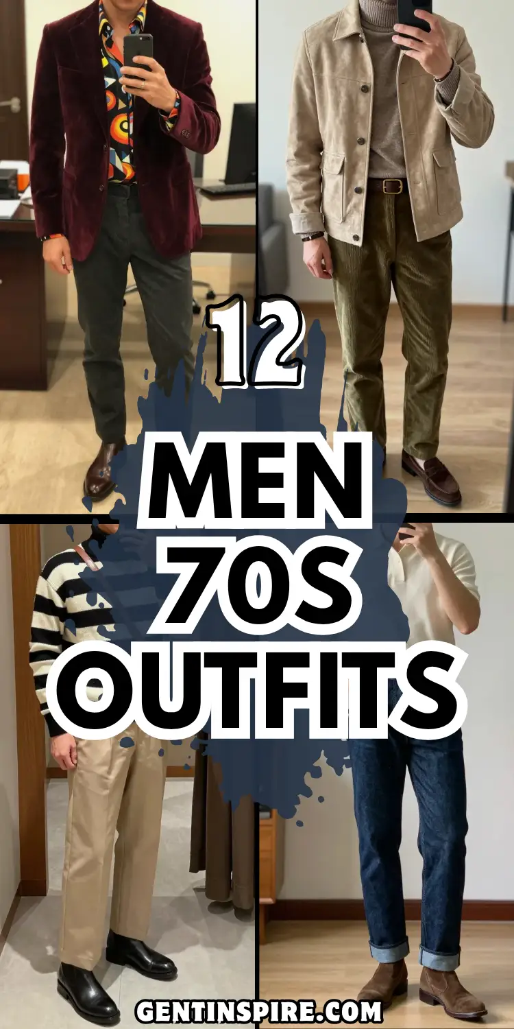 Are These Men 70s Outfits Making a Comeback? 2 Men 70s Outfits