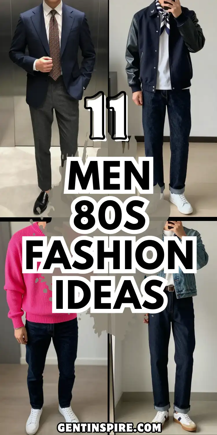 11 Men 80s Fashion: Bold Looks to Try Now 2 Men 80s Fashion