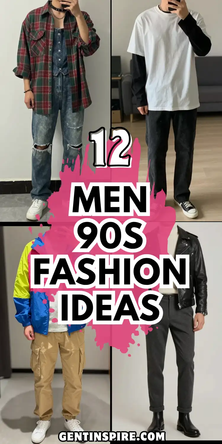 Men 90s Fashion: 12 Retro Reboot for Modern Style 2 Men 90s Fashion