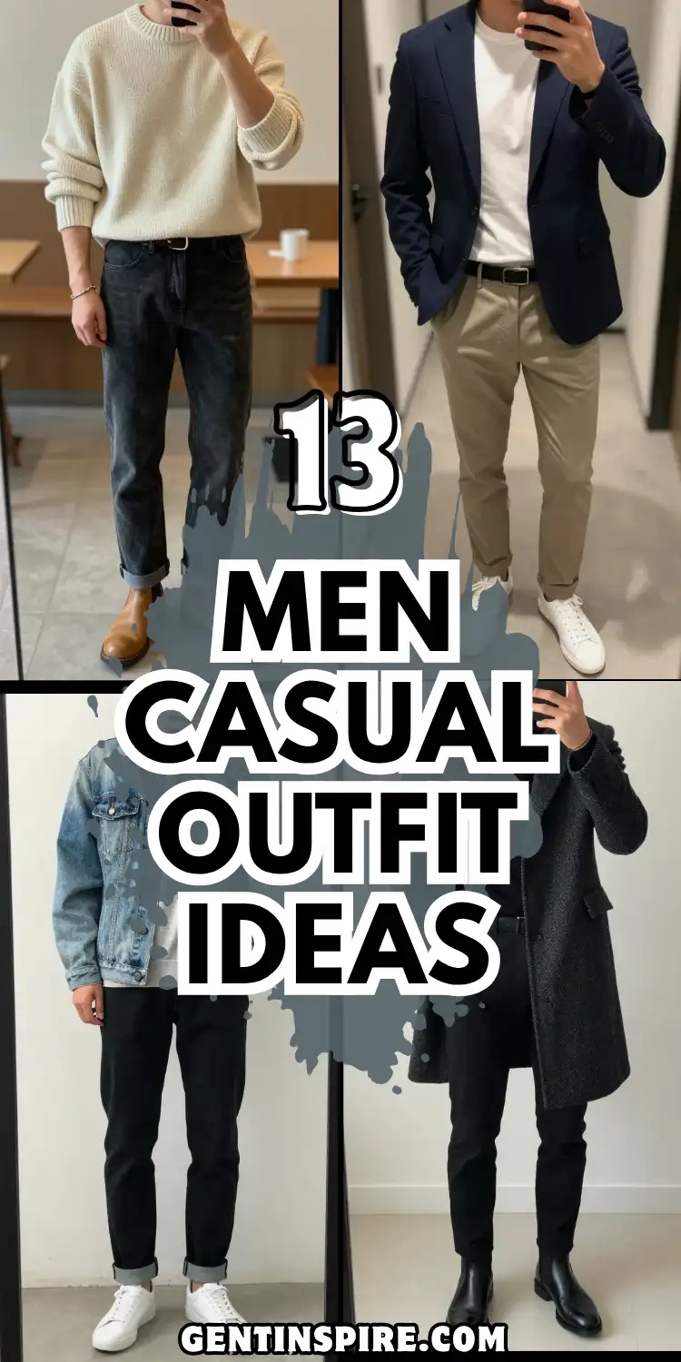 13 Men Casual Outfit: Effortless Style in 60 Seconds 2 Men Casual Outfit