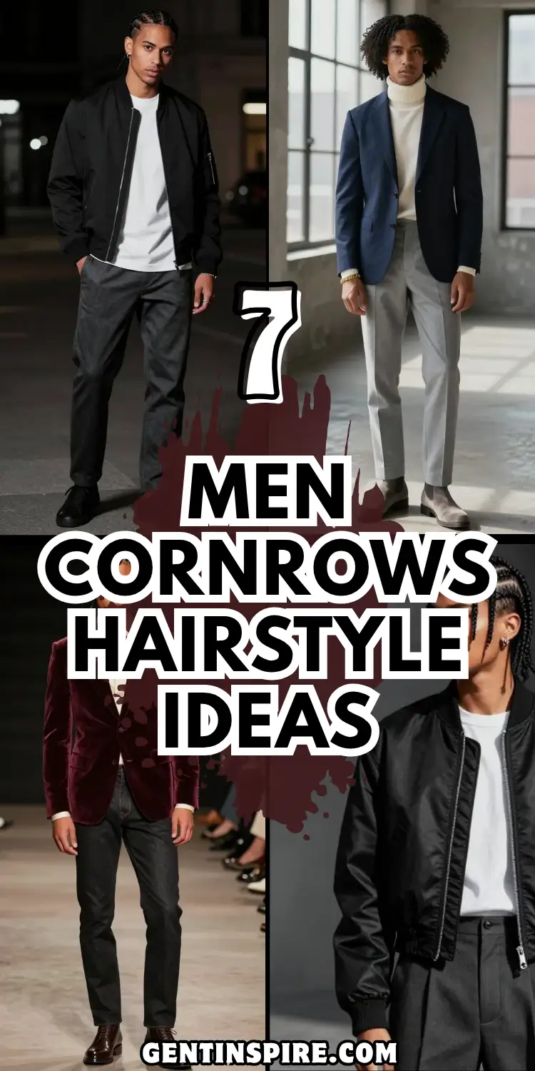 Men Cornrows: 7 Styles That Never Go Out of Fashion 2 Men Cornrows
