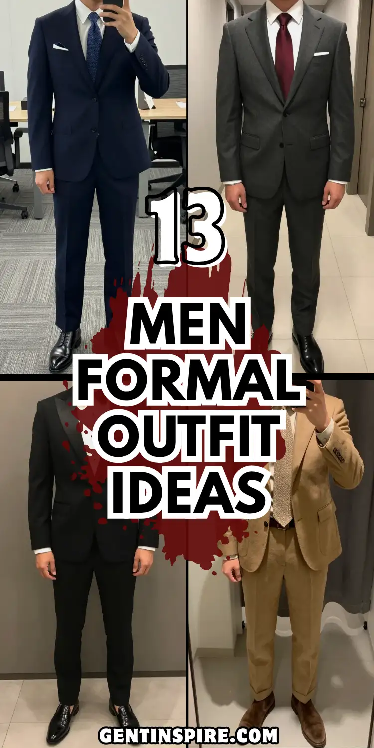 Want to Look Instantly More Sophisticated? Try These Men Formal Outfit Ideas 2 Men Formal Outfit