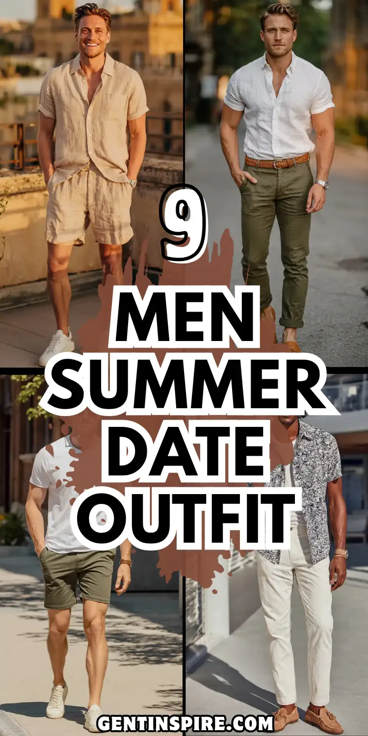 What Makes a Men Summer Date Outfit Look Instantly More Attractive? 2 Men Summer Date Outfit
