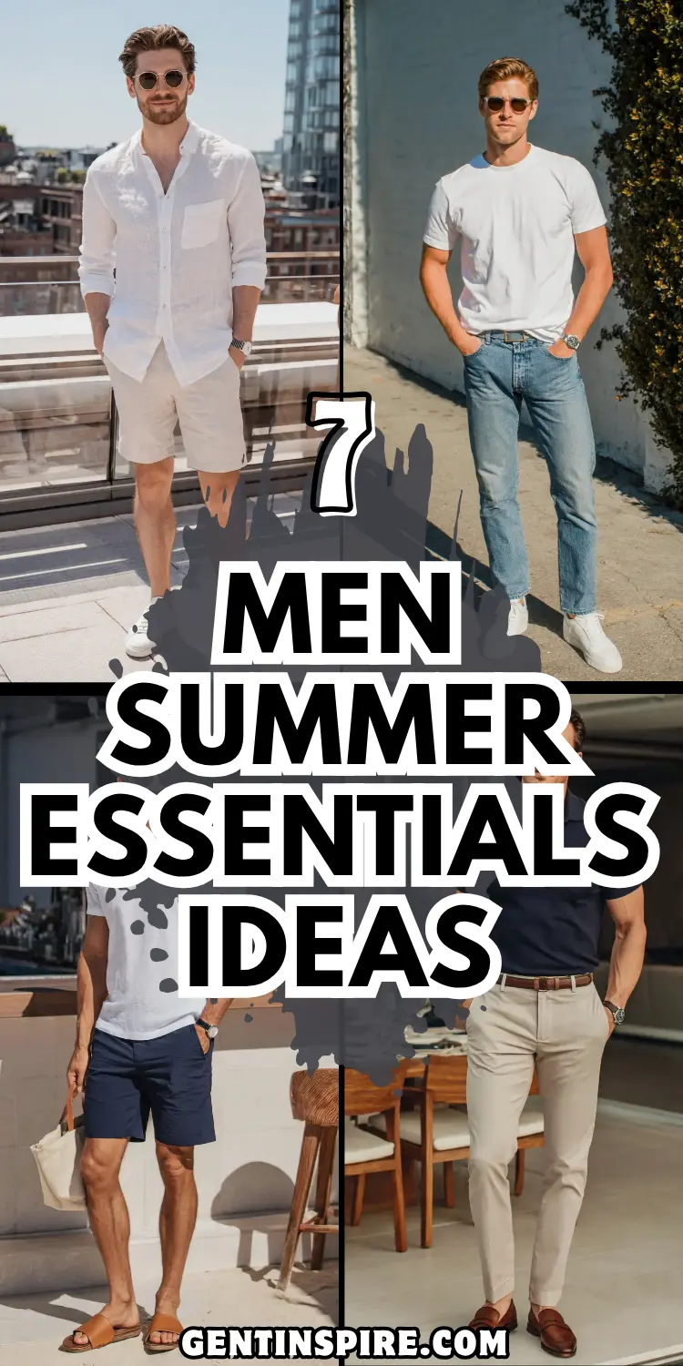 Men Summer Essentials That Actually Keep You Looking Sharp 2 Men Summer Essentials