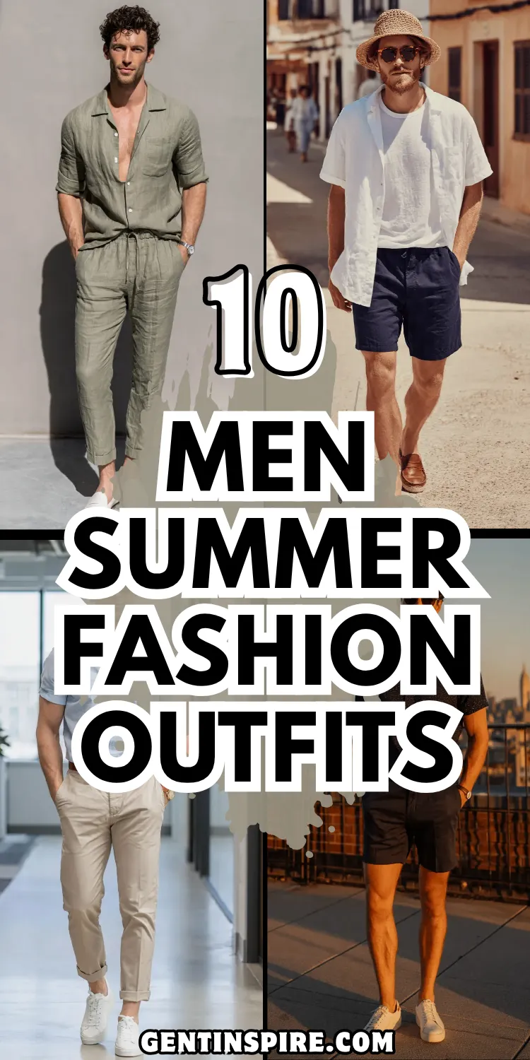 Could These Men Summer Fashion Outfits Instantly Upgrade Your Look? 2 Men Summer Fashion Outfits