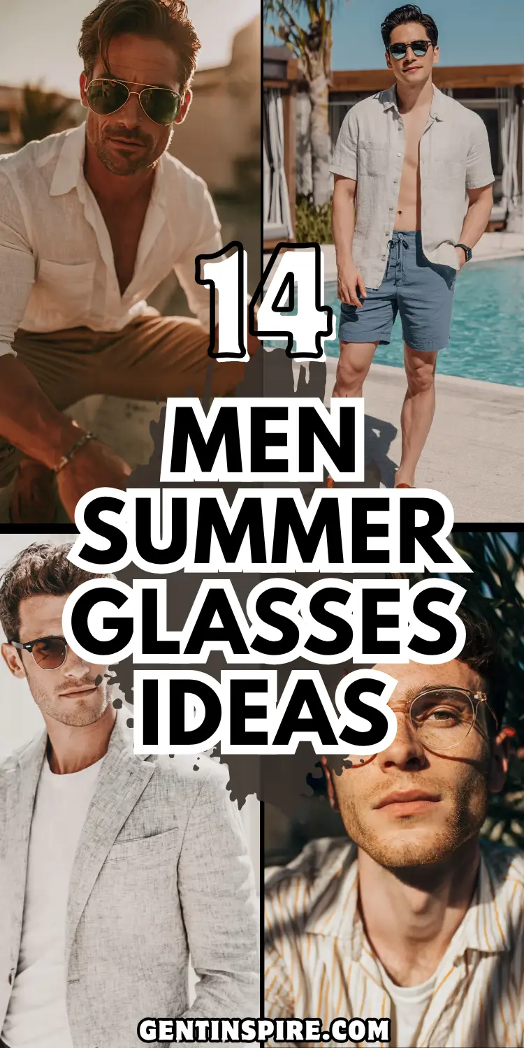 Can One Pair of Men Summer Glasses Make You Look More Attractive? 2 Men Summer Glasses