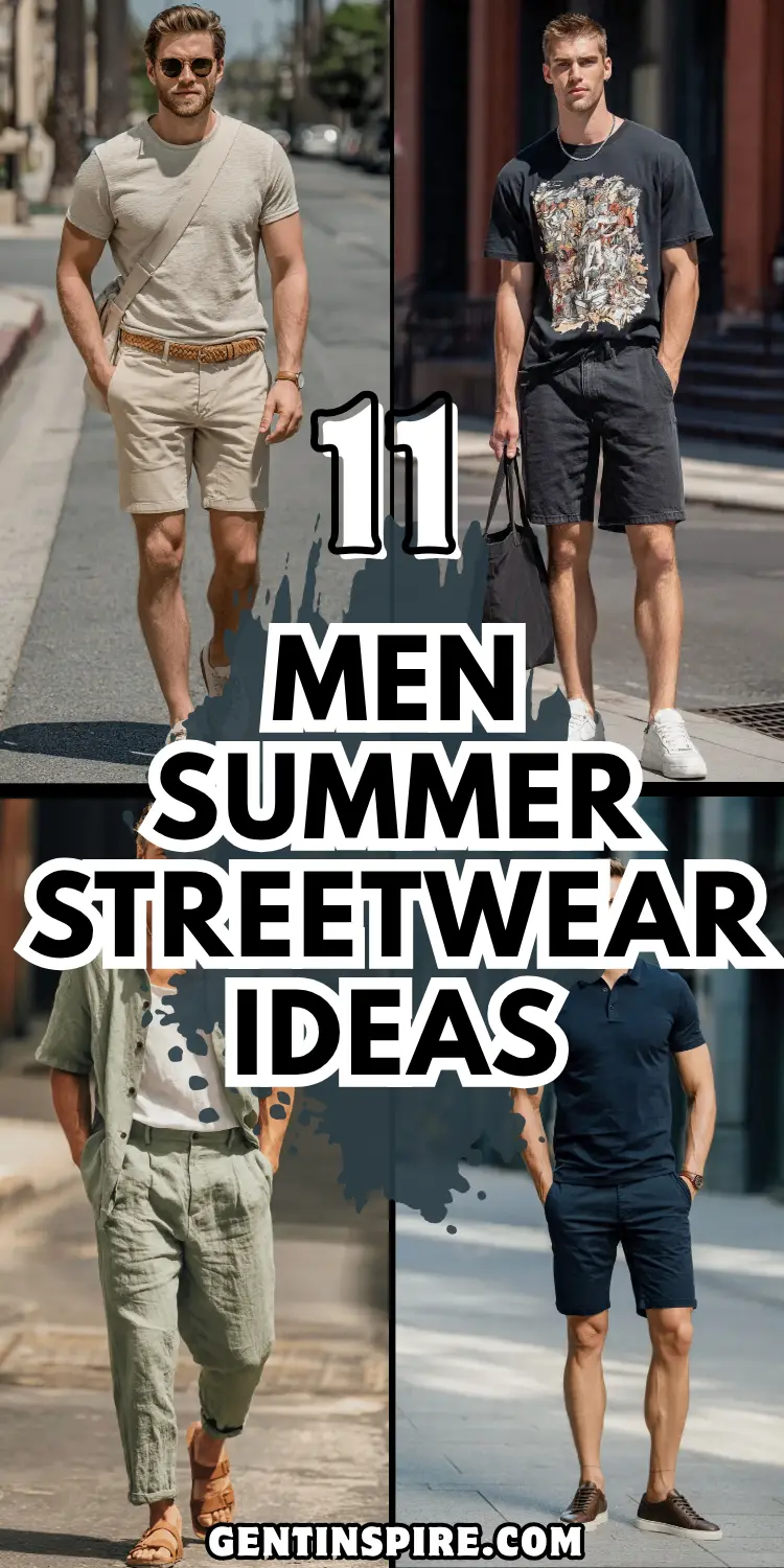 Men Summer Streetwear Ideas for an Effortlessly Cool Look 2 Men Summer Streetwear