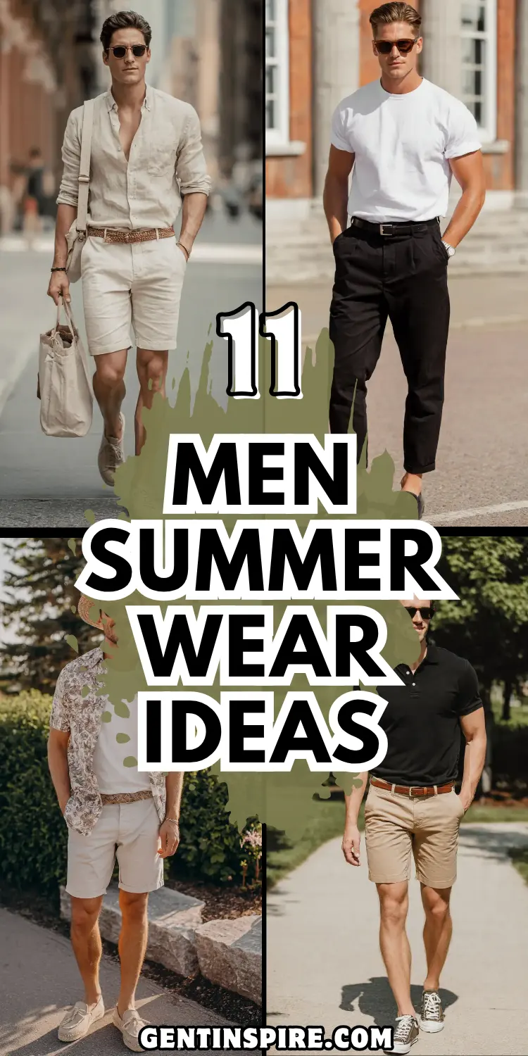 11 Stylish Men Summer Wear Ideas for Hot Days 2 Men Summer Wear