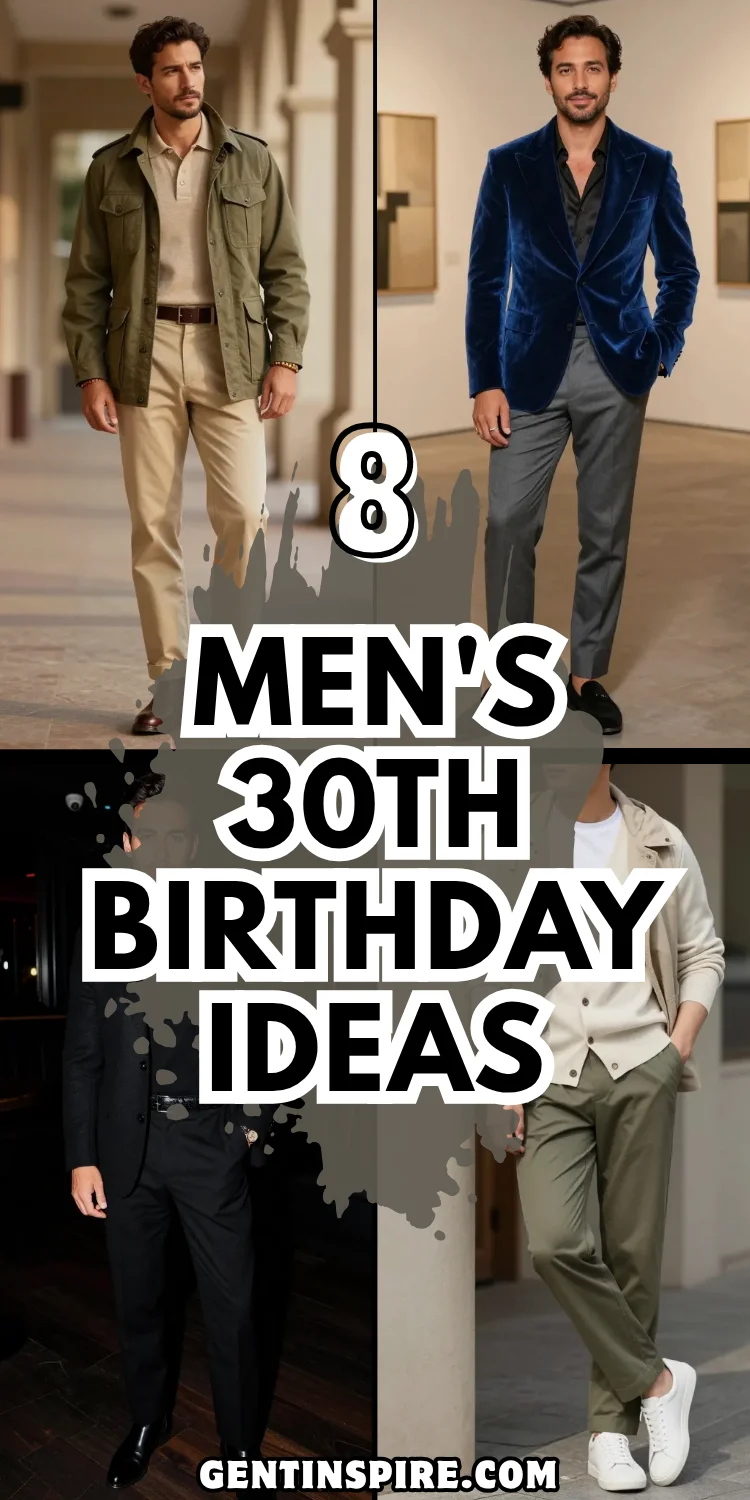 Men's 30th Birthday Outfits That Actually Do the Moment Justice 2 Men's 30th Birthday
