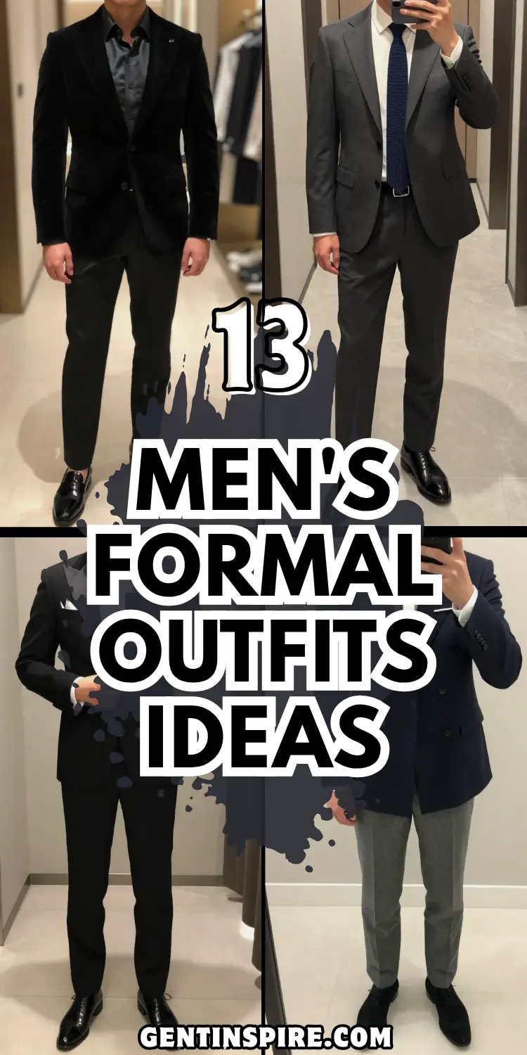 13 Men's Formal Outfits That Actually Make You Want to Get Dressed Up 2 Men's Formal Outfits