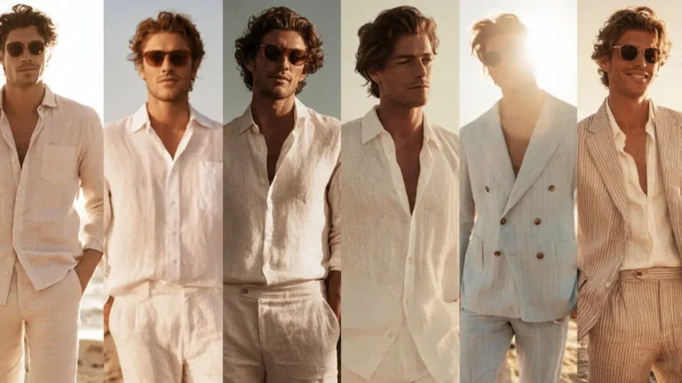Men's Summer Linen Outfits
