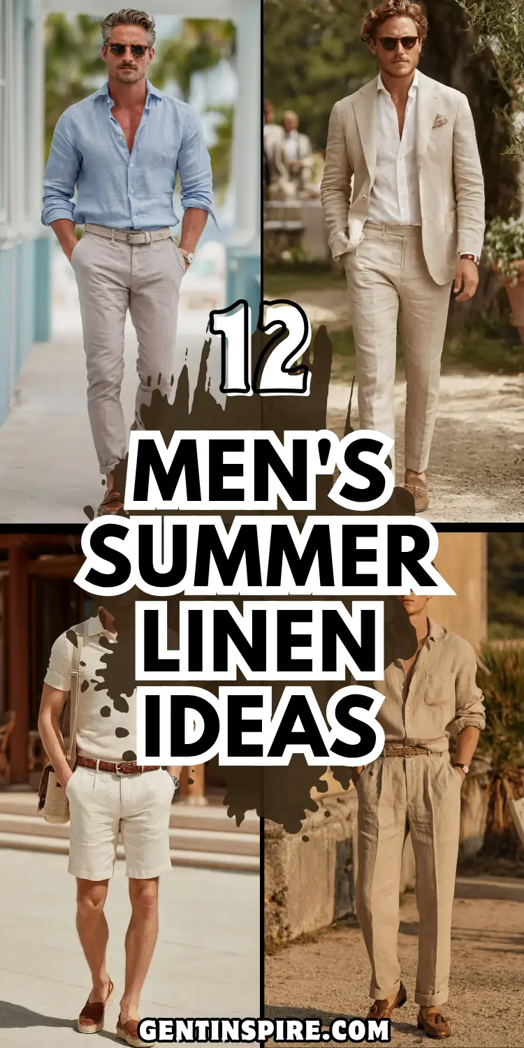Men's Summer Linen: 12 Easy Looks That Always Work 2 Men's Summer Linen