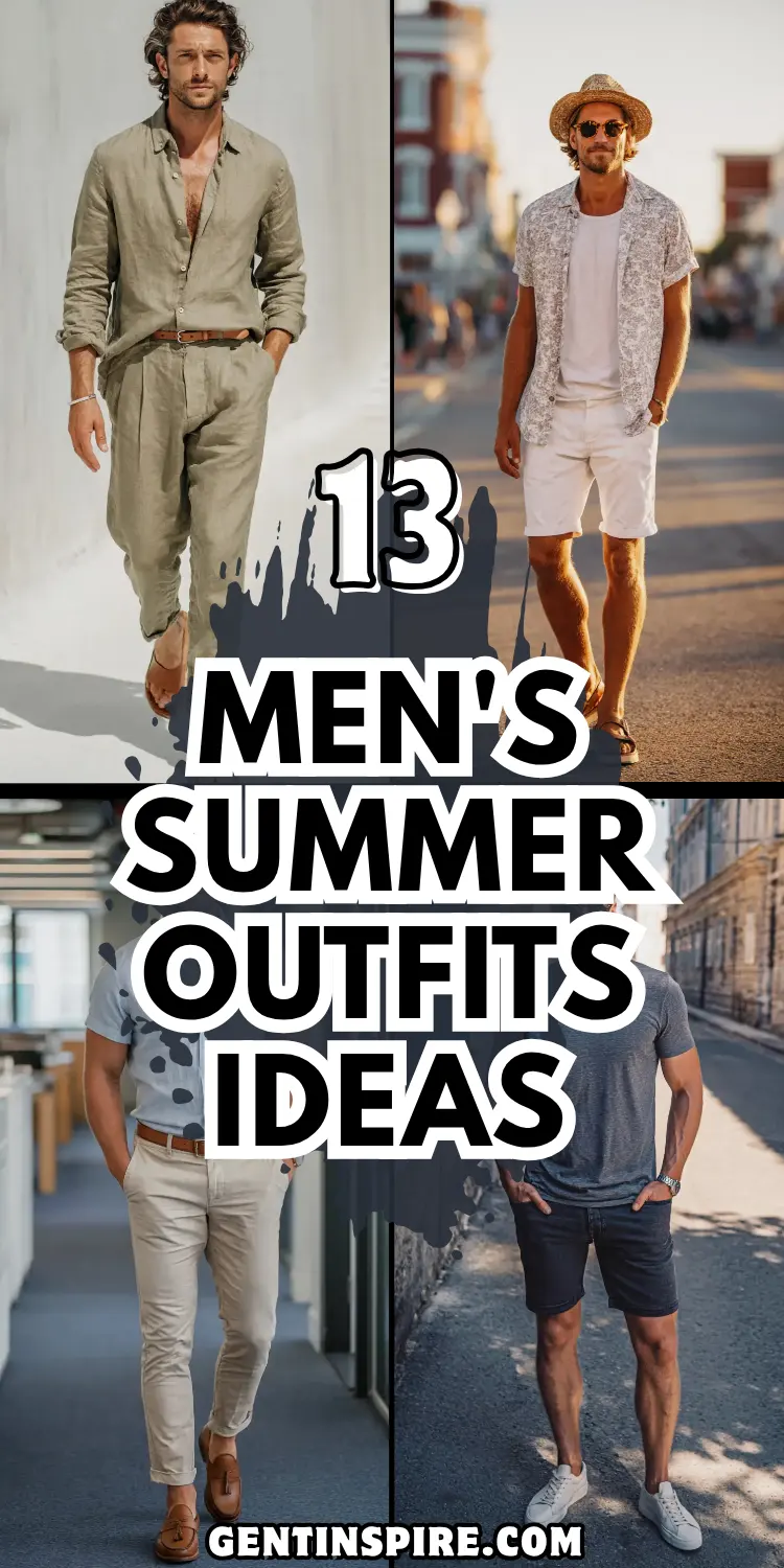 Easy Men’s Summer Outfits for Every Occasion 2 Mens Summer Outfits 1