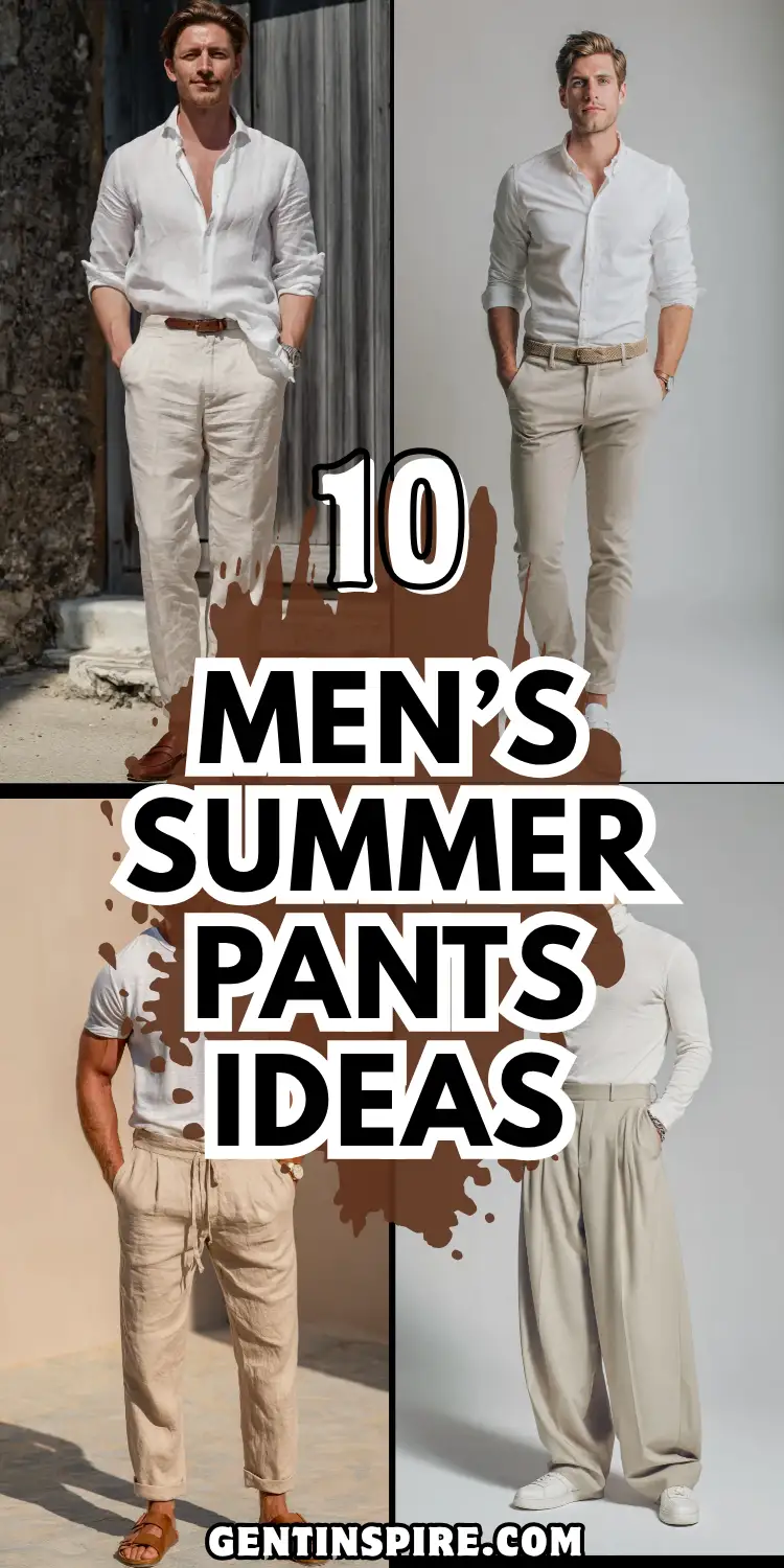 Men’s Summer Pants: 10 Cool & Comfortable Picks 2 Men’s Summer Pants