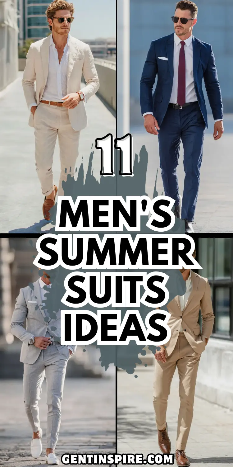 11 Men's Summer Suits That Actually Look Intentional 2 Men's Summer Suits