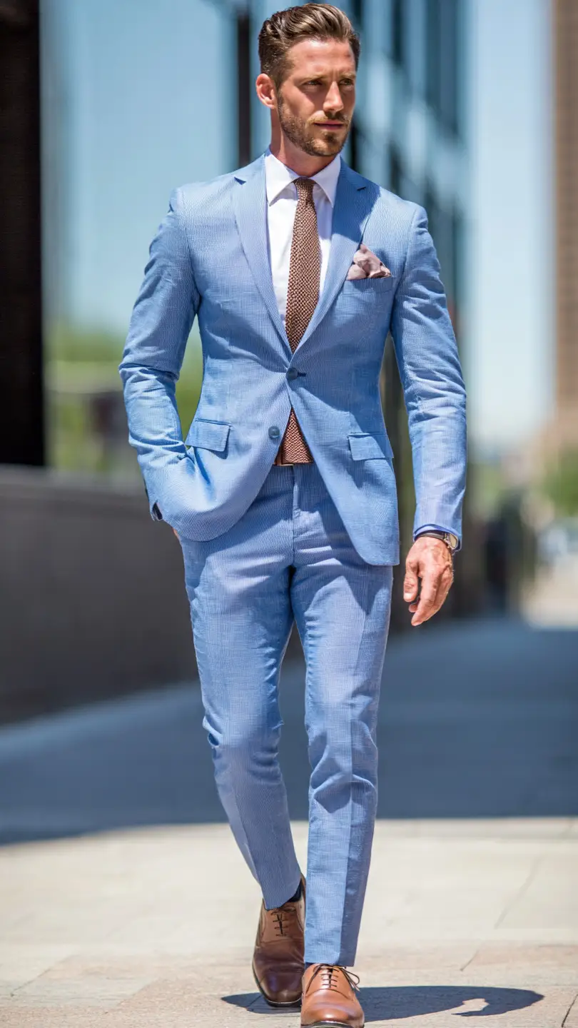 11 Men's Summer Suits That Actually Look Intentional 11 Printed Suit