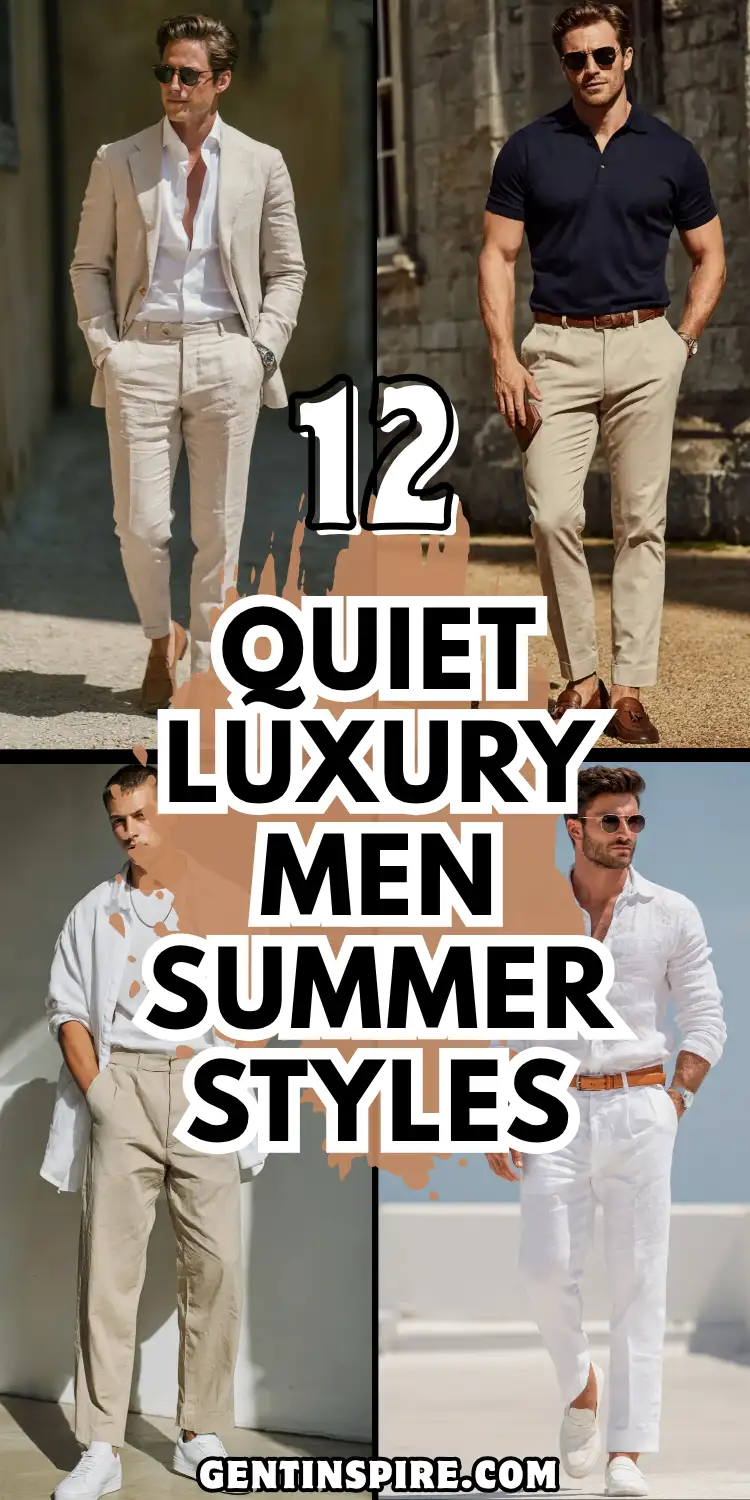 12 Quiet Luxury Men Summer Styles That Actually Look Expensive 2 Quiet Luxury Men Summer