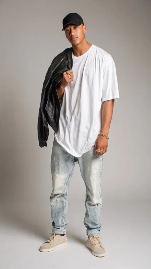 Men's Gold Ring Outfits That Actually Look Effortless 5 Relaxed Streetwear With a Gold Flair