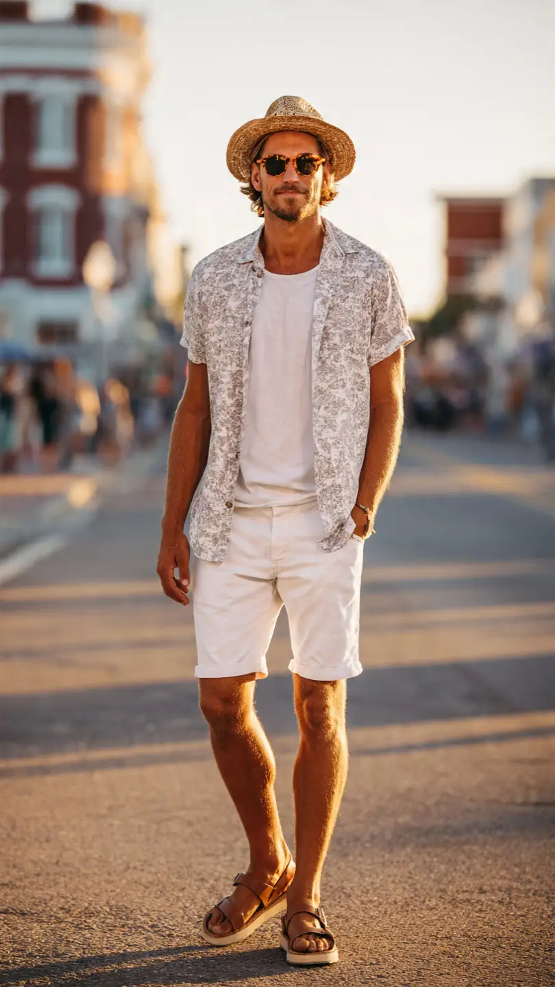 Easy Men’s Summer Outfits for Every Occasion 4 Resort Casual