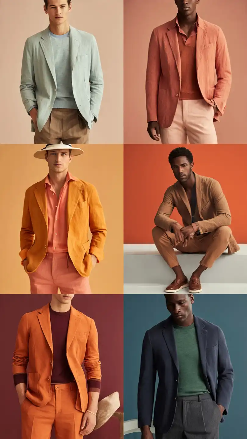 The Science Behind Color Choices in Men’s Fashion 5 Seasonal Color Choices