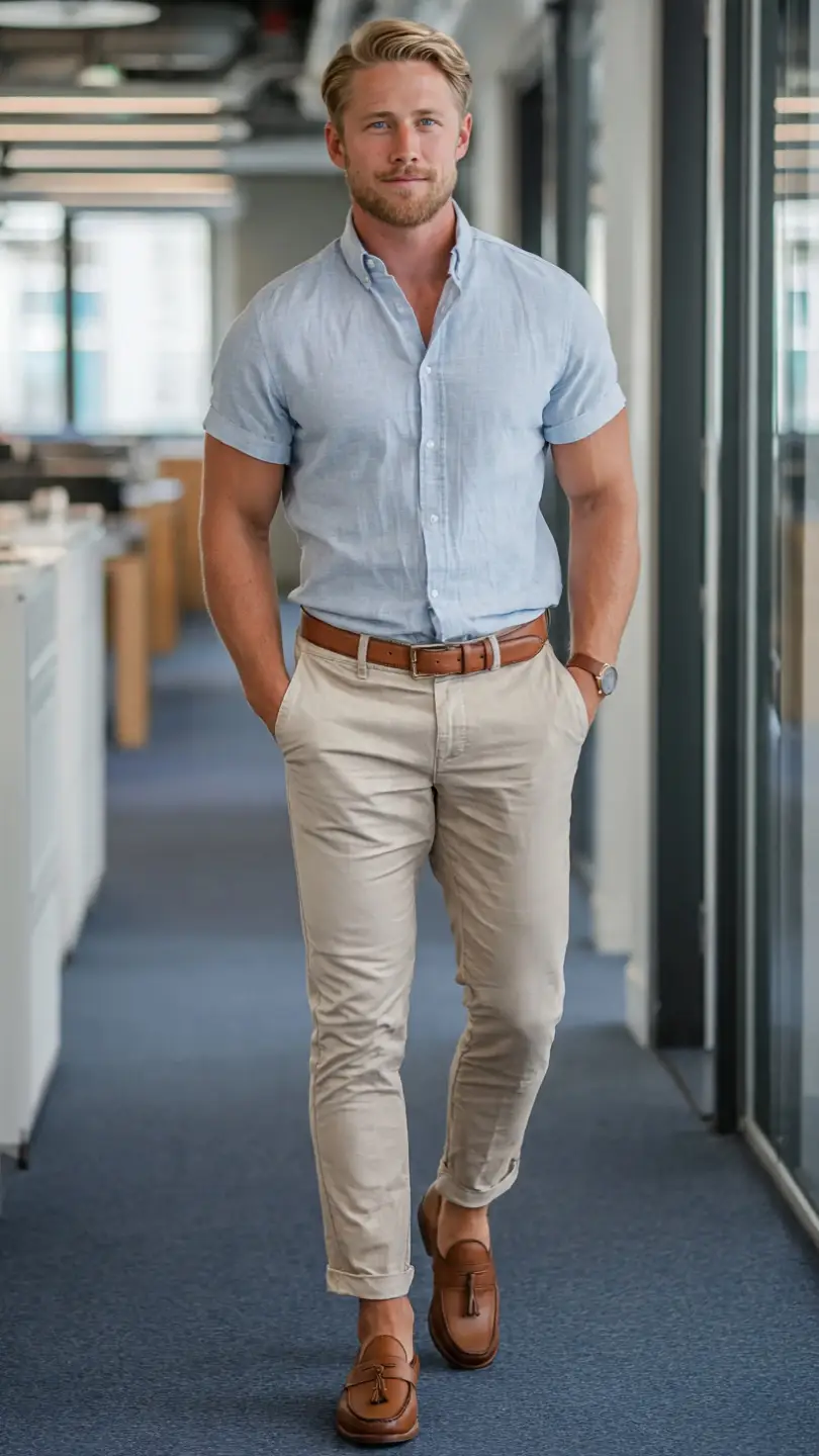 Easy Men’s Summer Outfits for Every Occasion 5 Smart Casual Office Edit