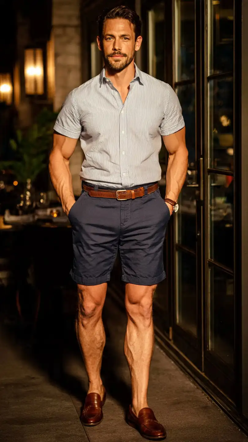 Easy Men’s Summer Outfits for Every Occasion 13 Smart Shorts Outfit