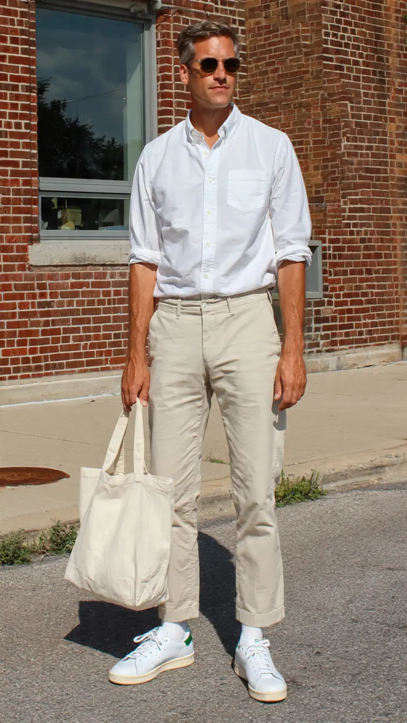 Which Men’s Summer Shoes Make You Look Instantly More Stylish? 7 Stan Smith Style Tennis Sneakers — Minimal Done Right