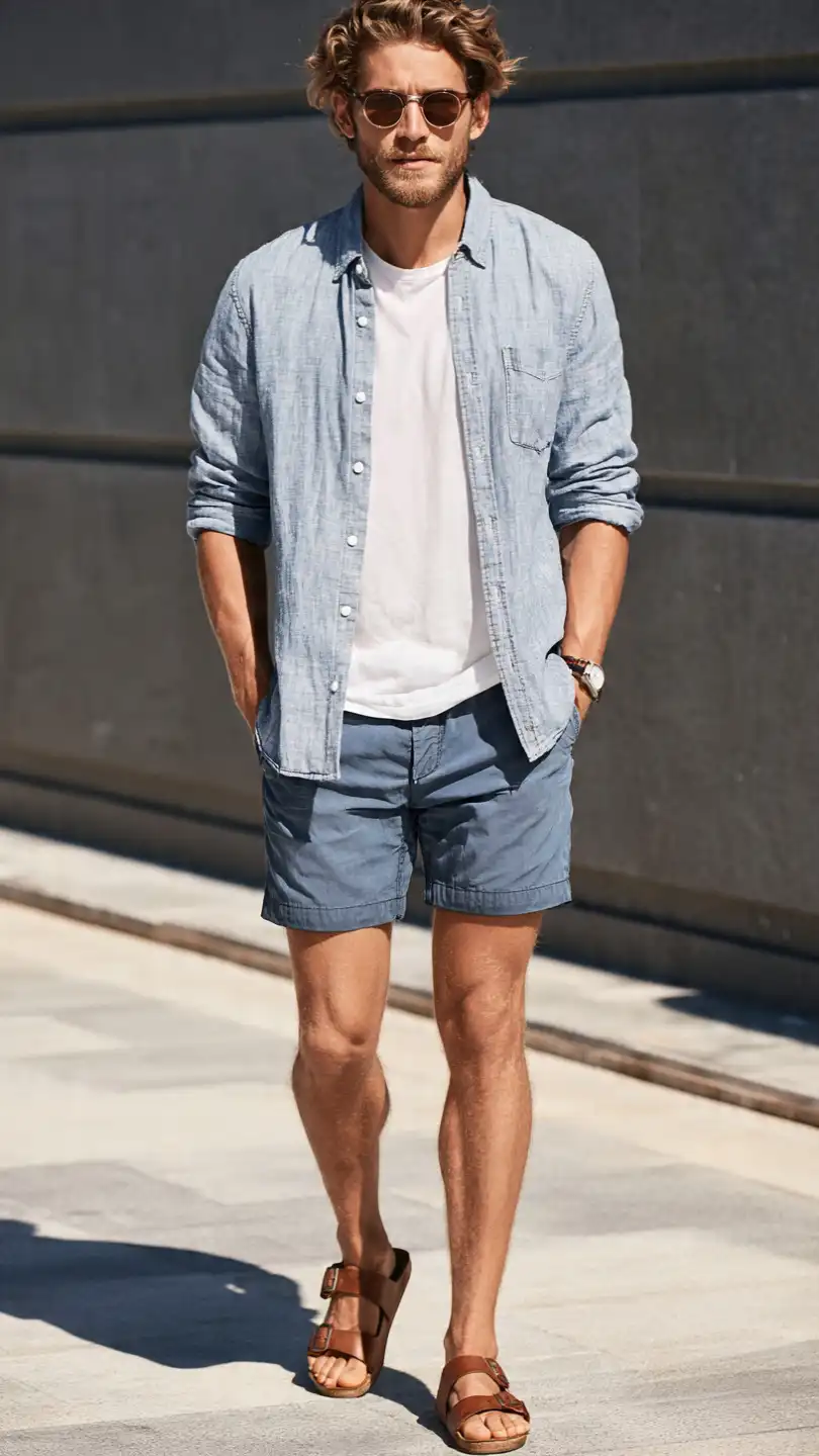 Men Summer Beach Outfits That Beat the Heat 10 The Beach-to-Bar Transition