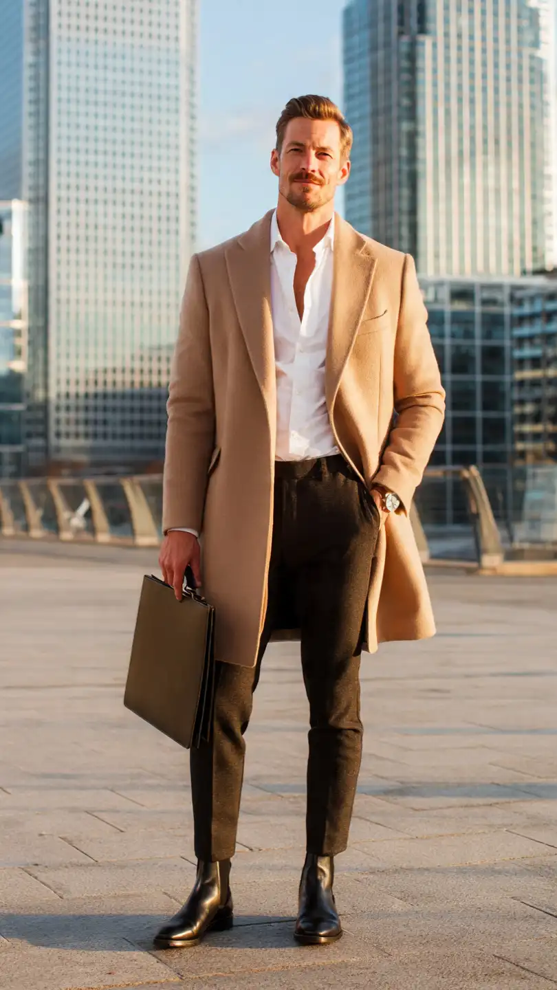 London Outfits for a Stylish Trip to the City 3 The City Commuter — Sharp Without Trying Too Hard