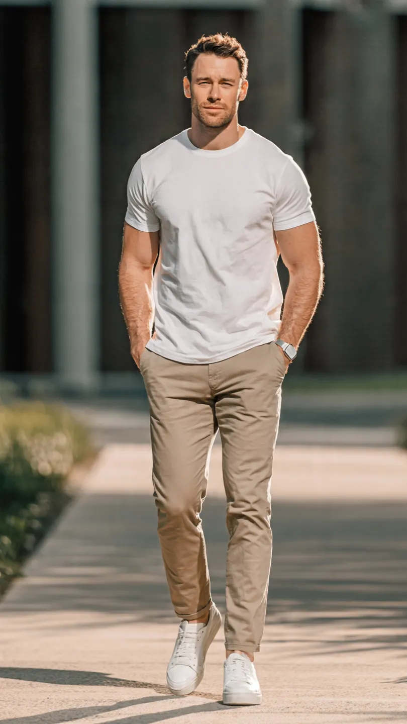 11 Men's Summer T-Shirts That Actually Deserve Space in Your Wardrobe 3 The Classic White Crew