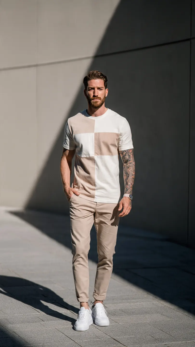 11 Men's Summer T-Shirts That Actually Deserve Space in Your Wardrobe 13 The Color-Block Tee