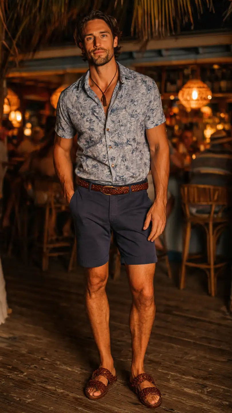 What Makes the Perfect Men Summer Night Outfit? 4 The Cuban Collar Shirt