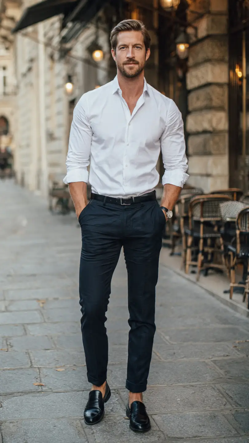 France Outfits: 9 Chic Looks You'll Want to Copy 7 The Evening Dinner Outfit — Smart Without the Effort of a Suit