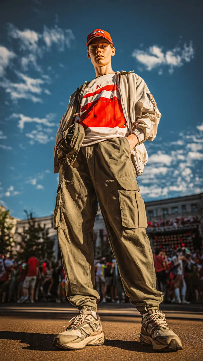 Men's World Cup Outfits That Score Big on Style 4 The Fan Zone Streetwear Edit — Casual But Considered