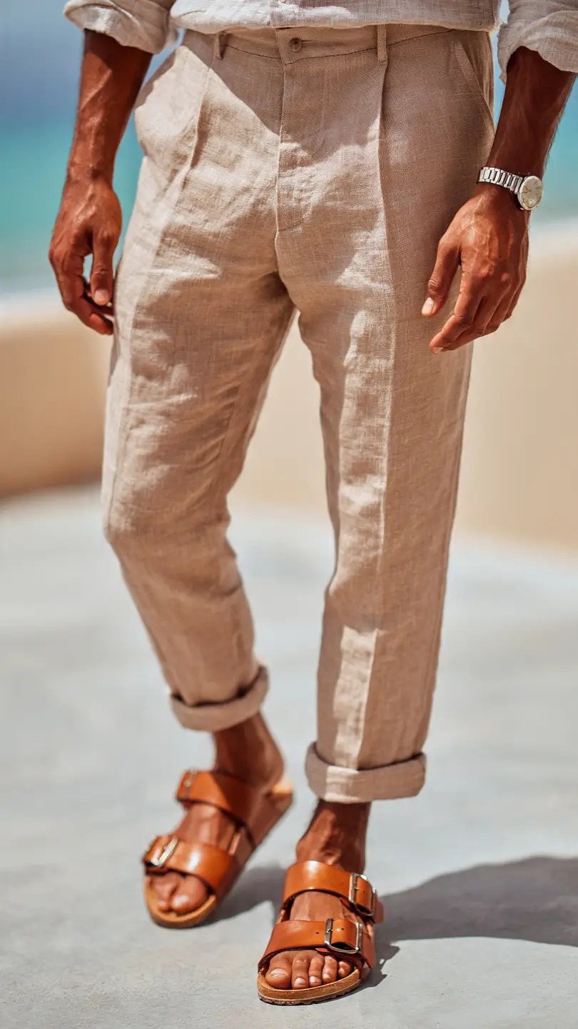 Men Summer Essentials That Actually Keep You Looking Sharp 9 The Leather Sandal — The One Summer Shoe That Actually Works