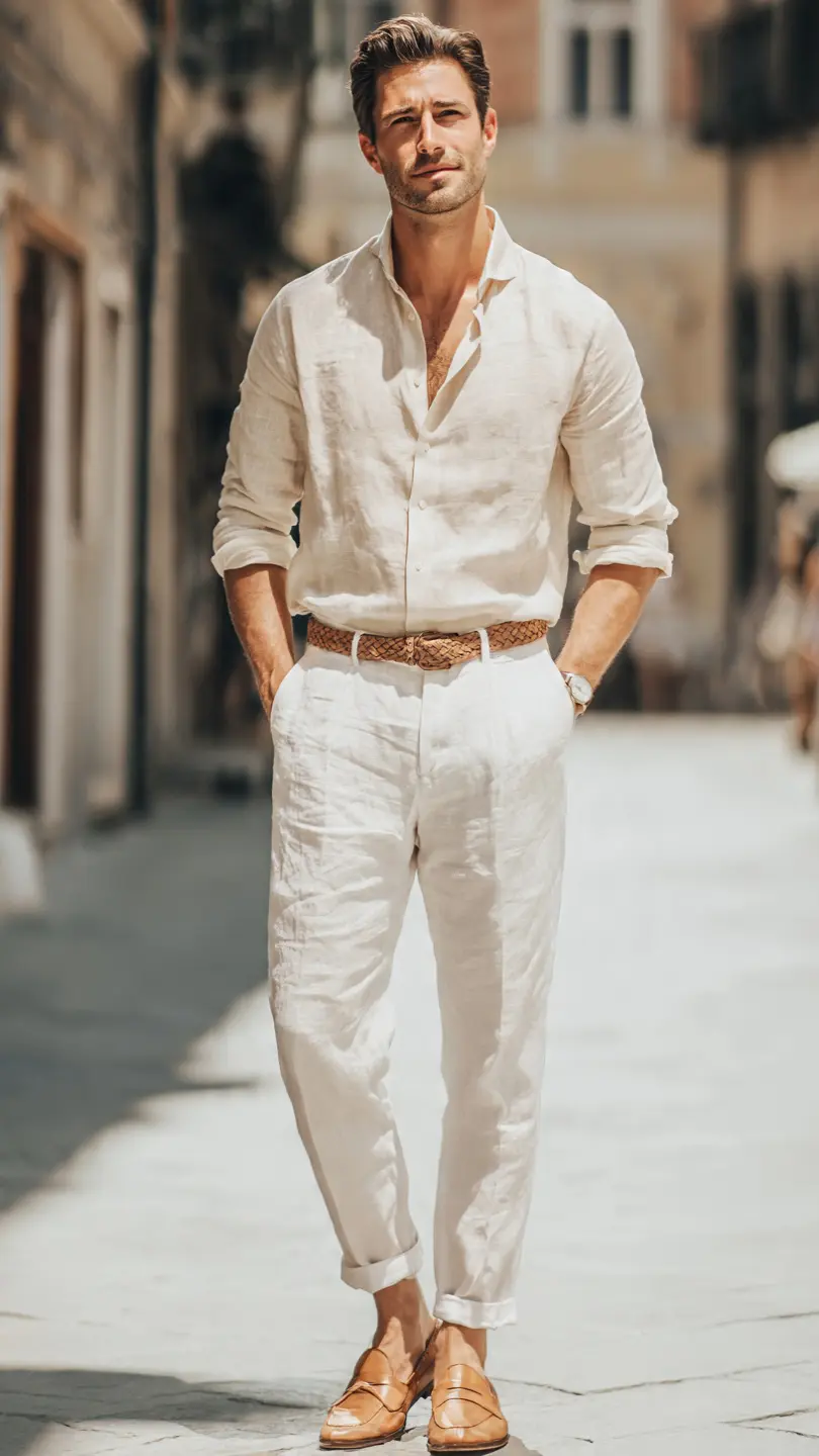 Men Summer Essentials That Actually Keep You Looking Sharp 7 The Linen Trouser — The Upgrade Most Men Skip