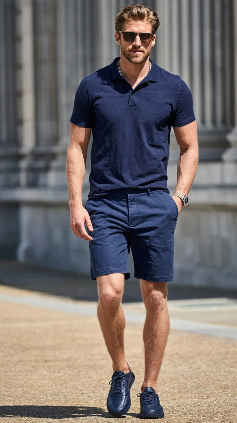 8 Cool Men Summer Party Outfit Ideas for Hot Days 9 The Monochrome Moment